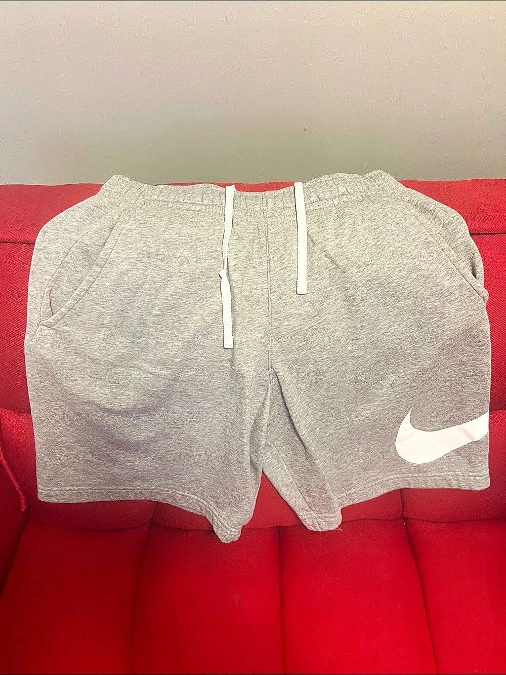 Nike Tech Fleece Shorts Athletic in Gray Size Small